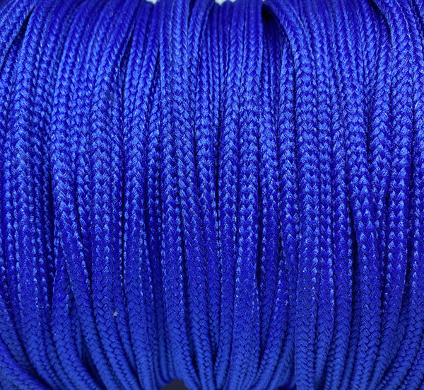 Round Solid Shoelaces - Royal Blue