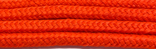 Round Solid Shoelaces - Neon Orange