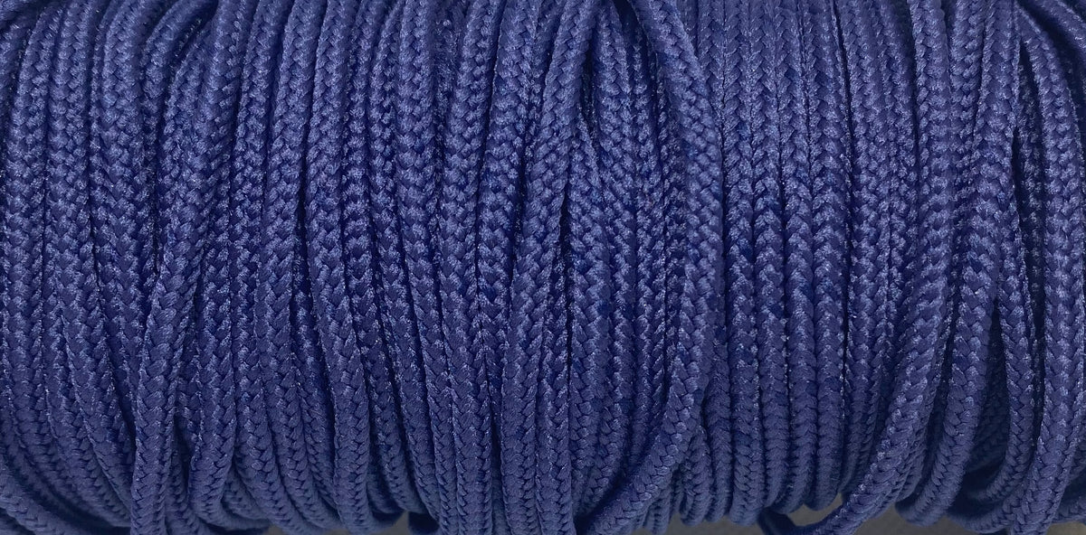 Round Dress Shoelaces - Navy Blue Round Dress Shoelaces - Navy Blue