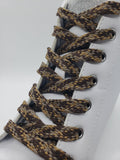 Flat Camo Shoelaces - Brown