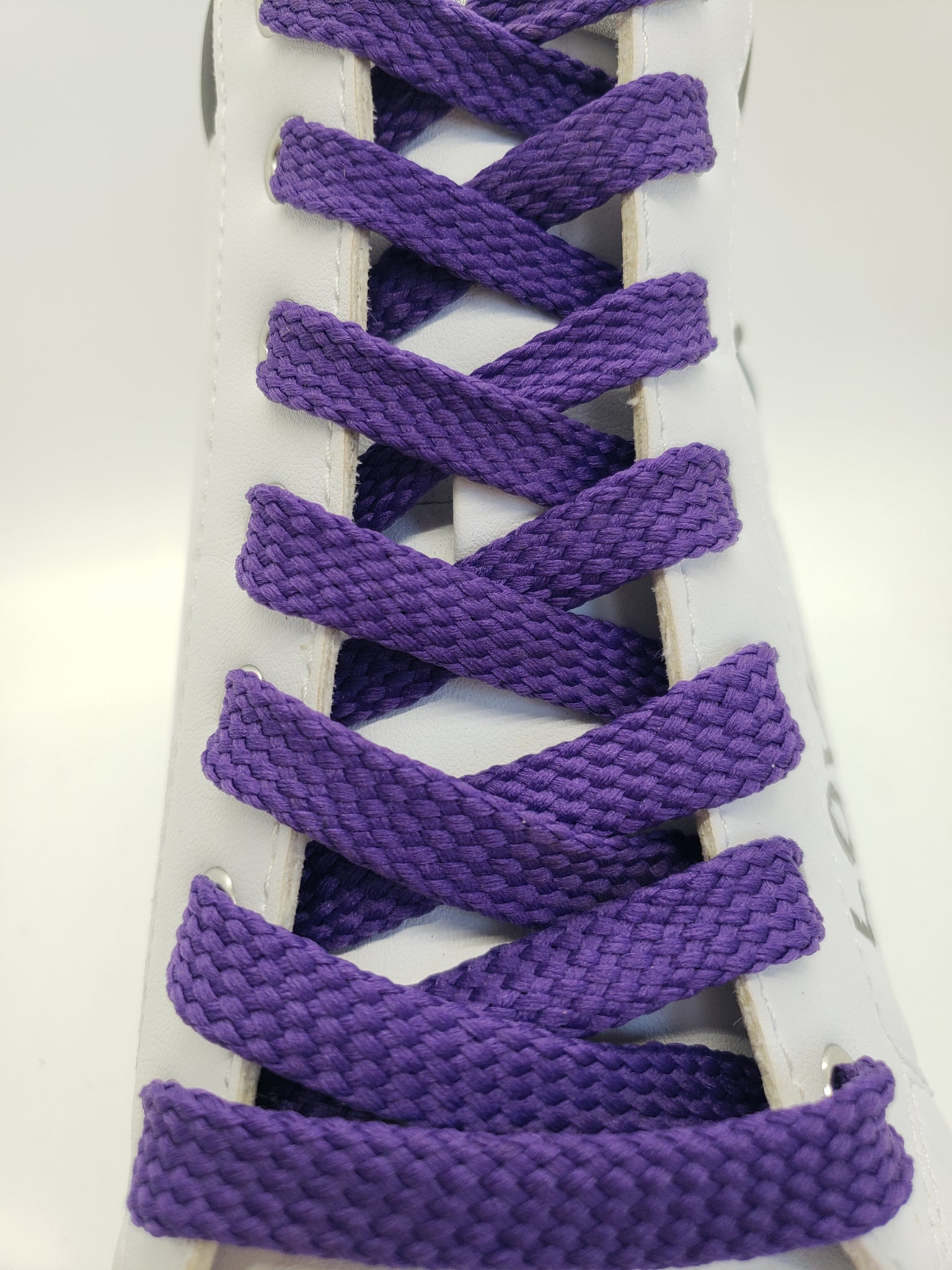 purple dress shoe laces Lilac Flat Shoe Laces 54"