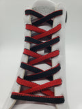 Two Sided Shoelaces - Red and Black