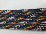 Mid Width Pride Shoelaces - LGBTQ+ Flag Colors