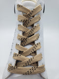 Premium Sport Laces - Tan with Brown Accents