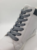 Flat Solid Shoelaces - Dark Gray
