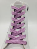 Flat Solid Shoelaces - Lavender