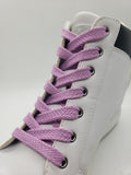 Flat Solid Shoelaces - Lavender