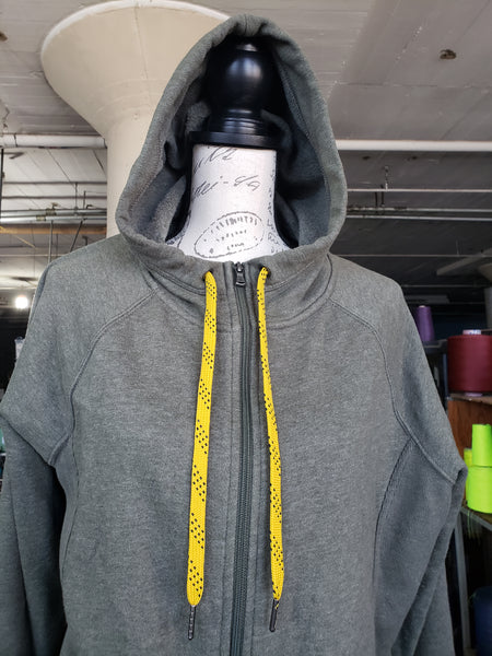 Hoodie String - Yellow w/Black Accents