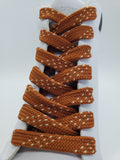 Premium Sport Laces - Copper with Tan Accents
