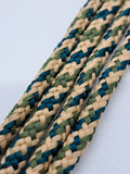 Round Camo Shoelaces - Green