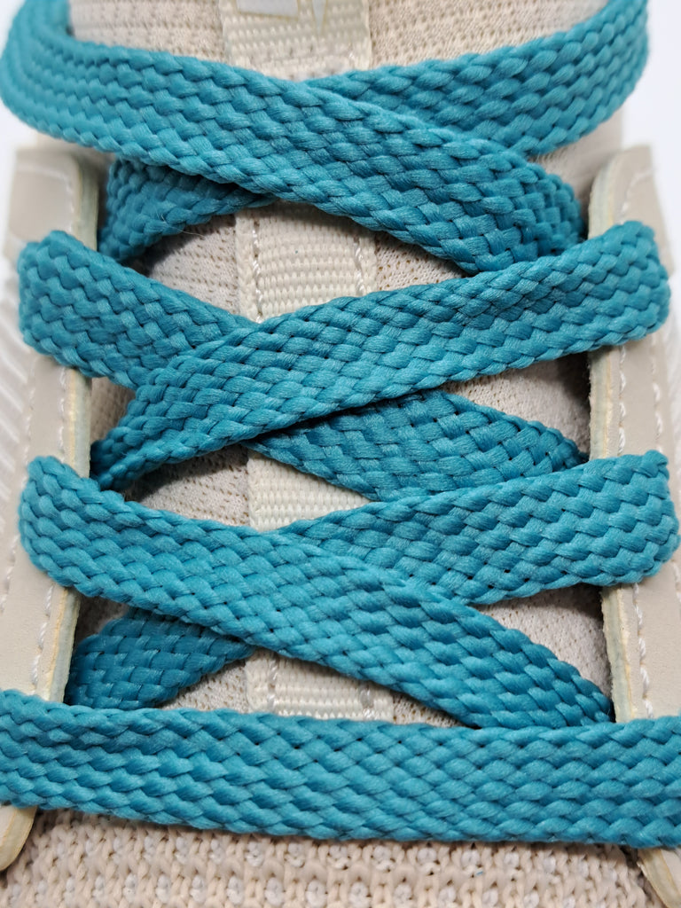 Teal deals boot laces