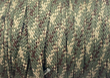 Flat Camo Shoelaces - Green