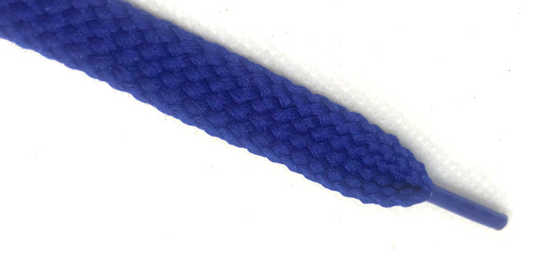 Flat Solid Shoelaces - Royal Blue