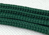 Round Solid Shoelaces - Kelly Green