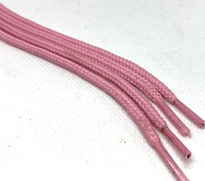 Round Solid Shoelaces - Pink