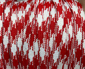 Premium Sport Laces - Red and White