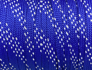 Premium Sport Laces - Royal Blue with White  Accents