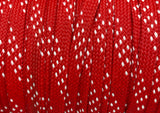 Premium Sport Laces - Red with White Accents
