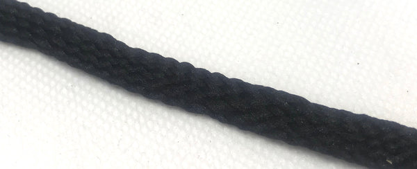 Flat Solid Shoelaces - Black