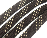 Premium Sport Laces - Brown with Tan Accents
