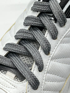 Flat Solid Shoelaces - Dark Gray