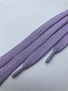 Flat Solid Shoelaces - Violet