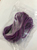 Round Elastic 1/8” Light Purple Sparkle - 6 yards