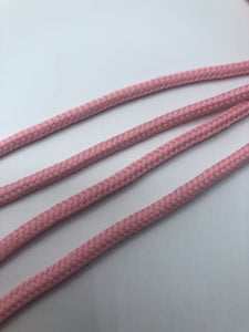 Round Solid Shoelaces - Traditional Pink