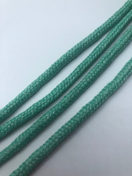 Round Solid Shoelaces - Mint Green