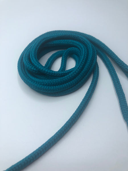 Round Solid Shoelaces - Teal