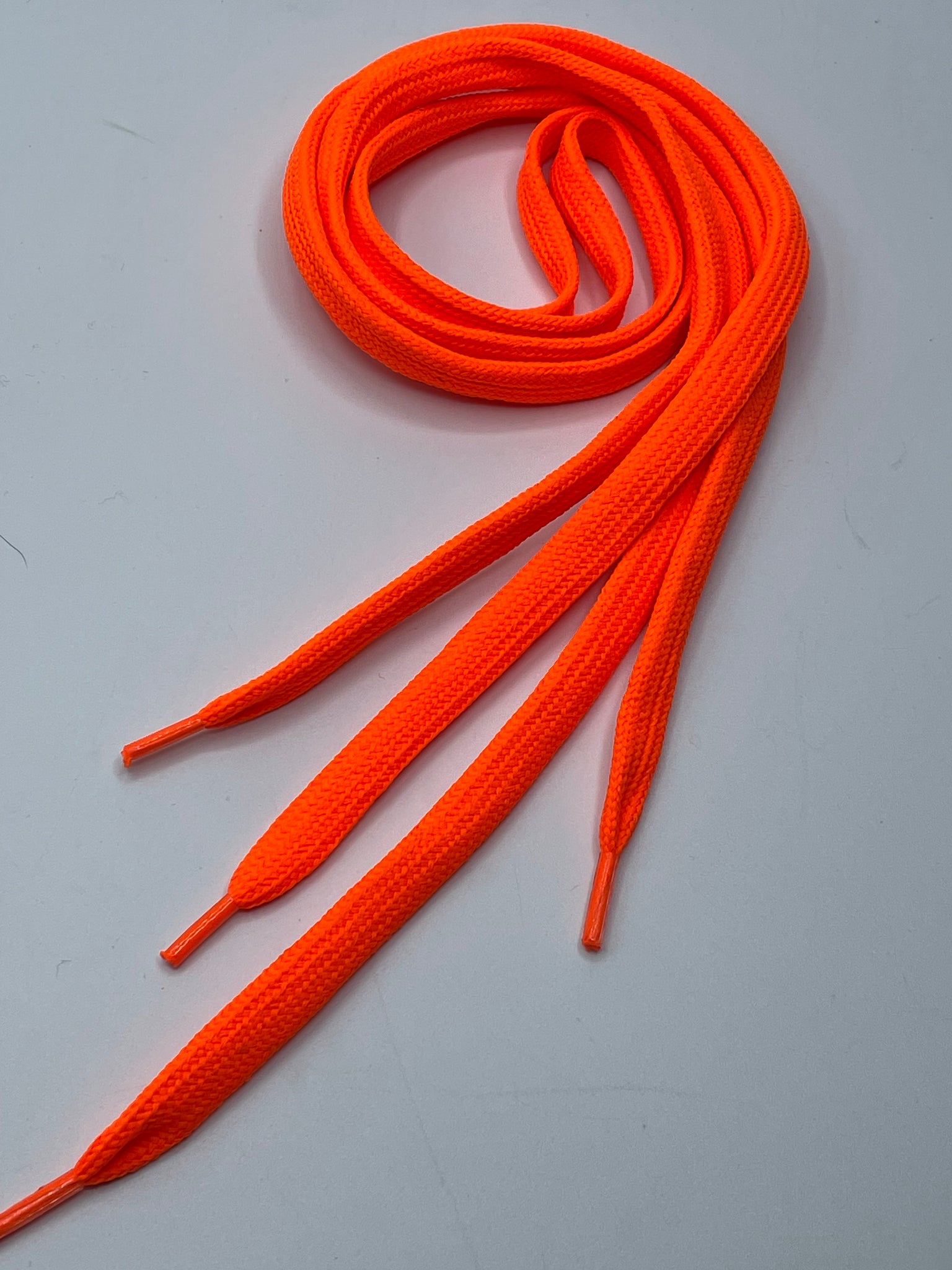 orange dress shoe laces Neon Orange Color Dress Shoe Lace, Shoe String Metal Tips