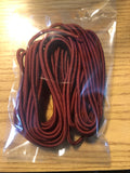 Round Elastic 1/8” Maroon - 6 yards
