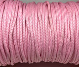 Round Solid Shoelaces - Pink