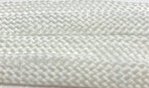 Flat Glow in the Dark Shoelaces - White
